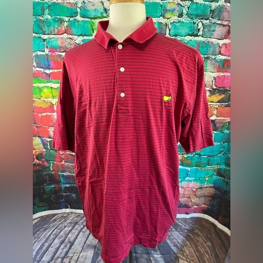 Master Amen Corner Polo Shirt Size XL Red